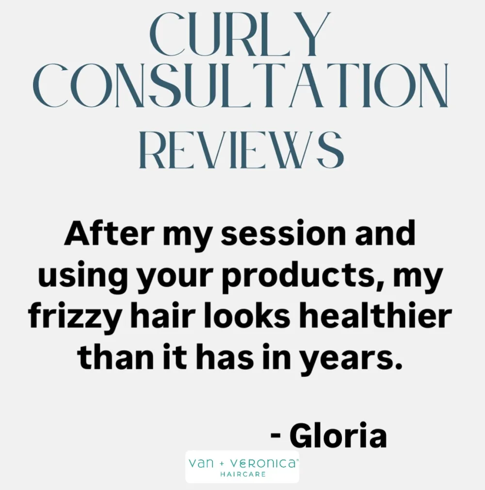 Customer Review: Curly Hair Consultations by van + veronica Haircare