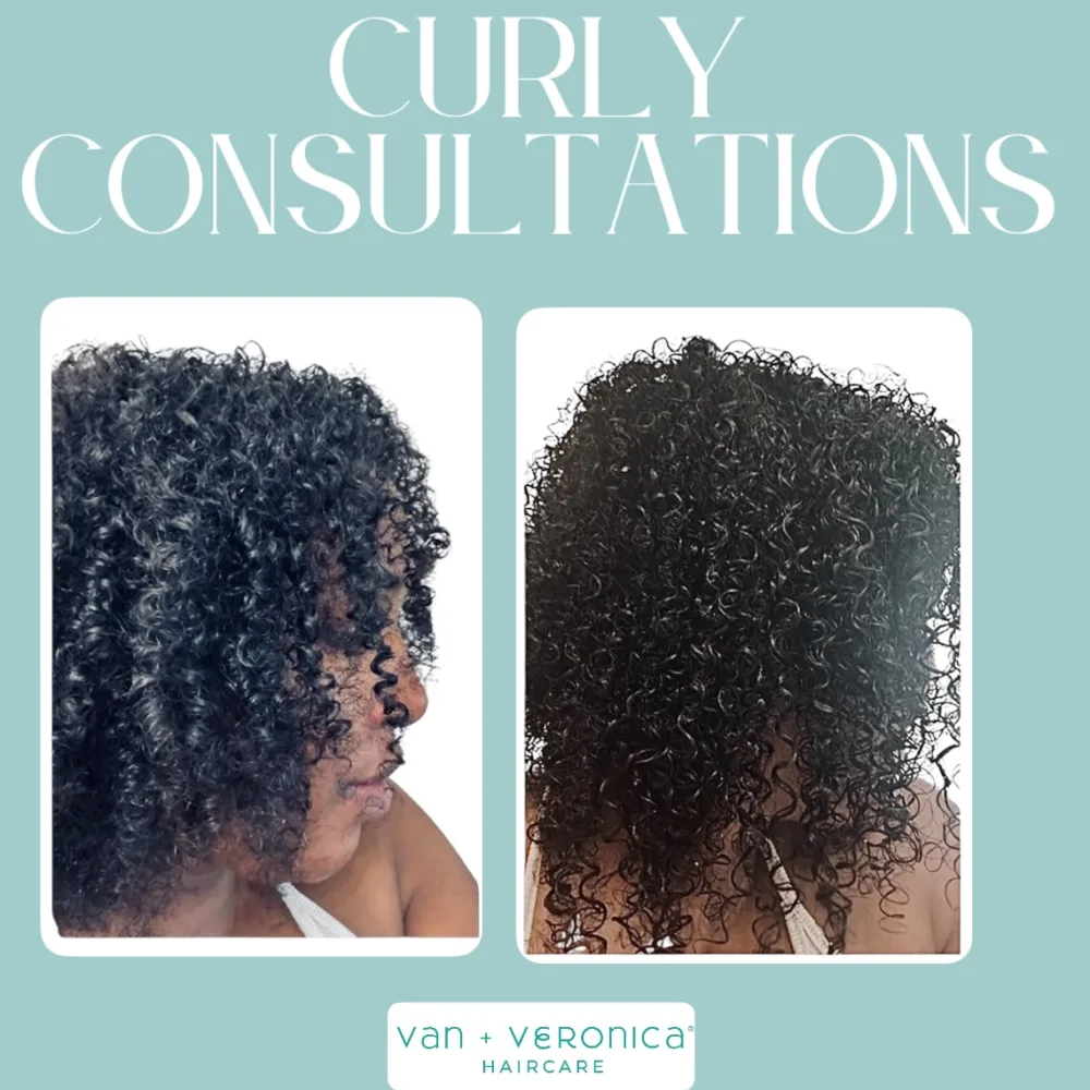 Curly Hair Consultations by van + veronica Haircare