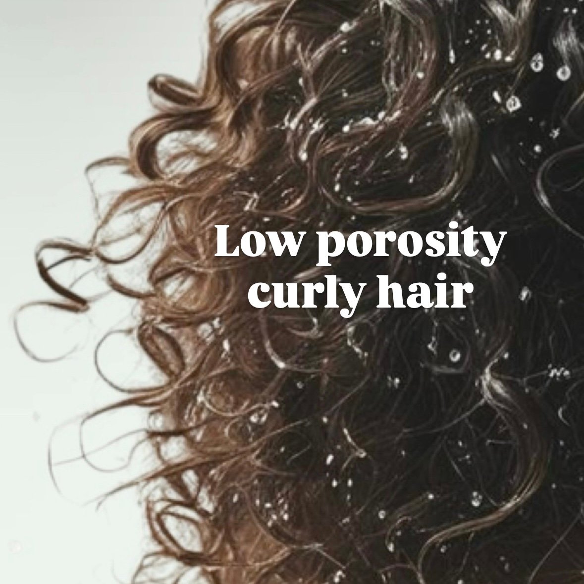 What is low porosity curly hair