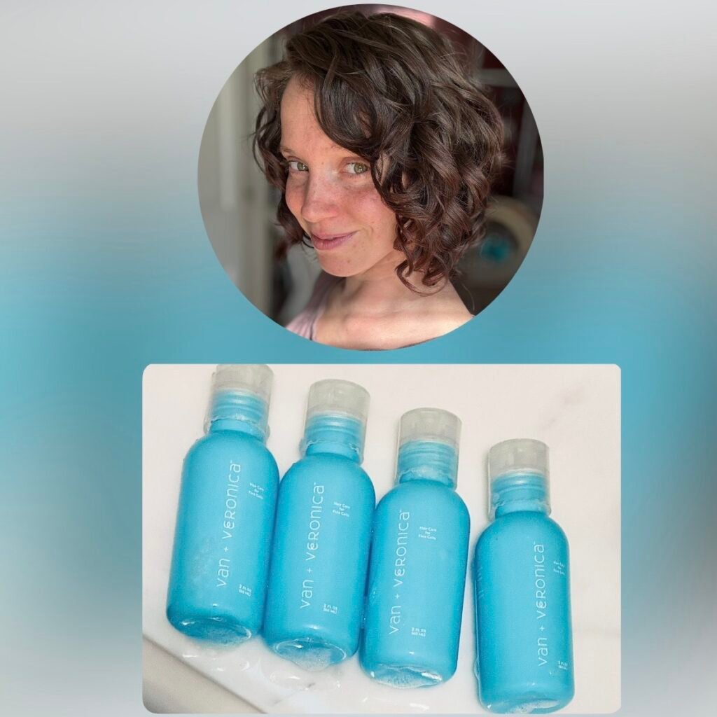 Fragrance-Free Curly Starter Kit. Ideal for fine curls, sensitive scalps, and fragrance sensitivities. Essential oil-free.