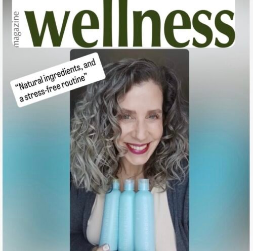 Wellness Magazine featured The Haven Collection for fine curls and sensitive scalps.