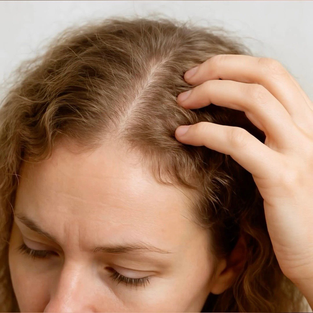 Itchy scalp after using harsh hair products