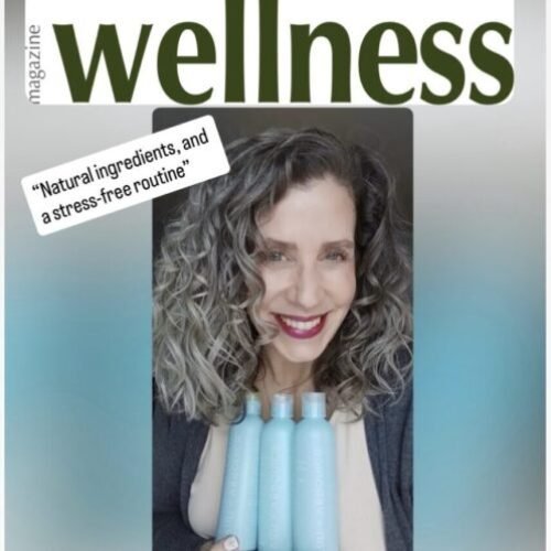 Wellness Magazine featured The Haven Collection for fine curls and sensitive scalps.